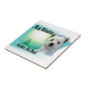 Mijn stropdas maakt mijn dag tegeltje (Zijkant)