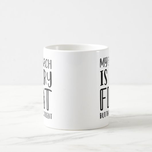 Mijn stroper is heel vlak koffiemok (Center)