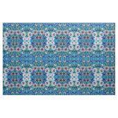 Mijn structuur Blauwe Vloeren Stof (Yard (91,4 cm))