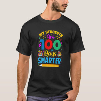 Mijn student is 100 dagen slimmer dan 100 dagen t-shirt