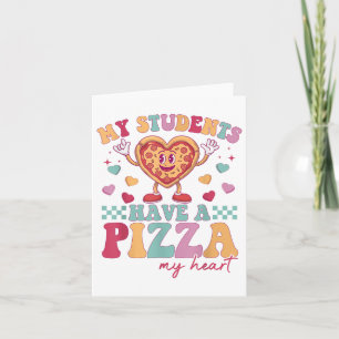 Mijn studenten hebben een pizza van mijn hart lera kaart