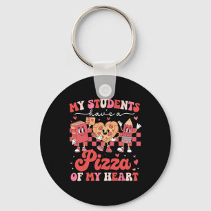 Mijn studenten hebben een pizza van mijn hart lera sleutelhanger