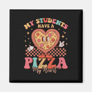 Mijn studenten hebben een pizza van mijn hart Vale Magneet