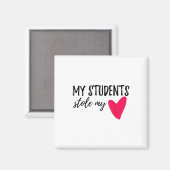 Mijn studenten hebben mijn hartleraar Valentijn ge Magneet (Voorkant / Achterkant)