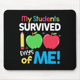 Mijn studenten overleefden 100 dagen van mij 100e muismat