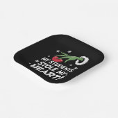 Mijn studenten stalen mijn hart kerst leraar papieren bordje (Gebogen)