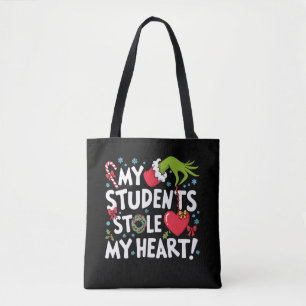 Mijn studenten stalen mijn hart Kerstmis Xmas Lera Tote Bag