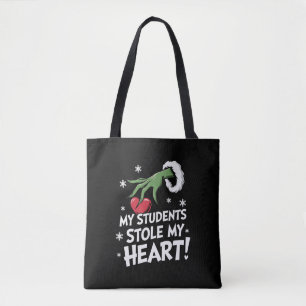 Mijn studenten stalen mijn hart met Kerstmis Kerst Tote Bag