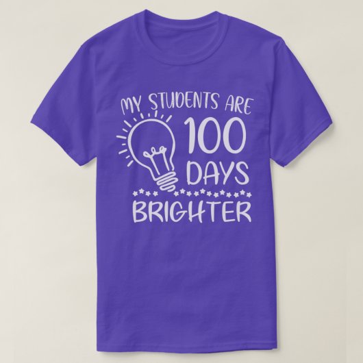 Mijn studenten zijn 100 dagen lichtere cadeau voor t-shirt (Design voorkant)