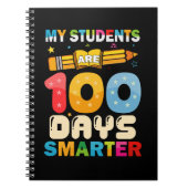 Mijn studenten zijn 100 dagen slimmer leraar notitieboek (Voorkant)