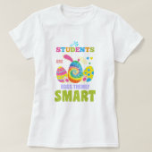 Mijn studenten zijn eieren enorm slim; Paasleraar T-shirt (Design voorkant)