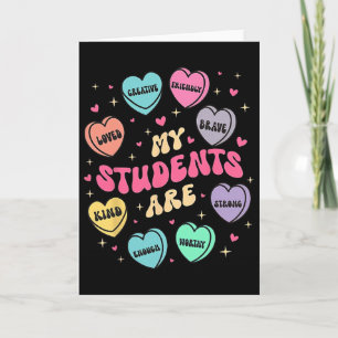 Mijn studenten zijn genoeg vriendelijke Valentijns Kaart