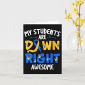 Mijn studenten zijn Geweldige onder Syndroom A Kaart (Gele Bloem)