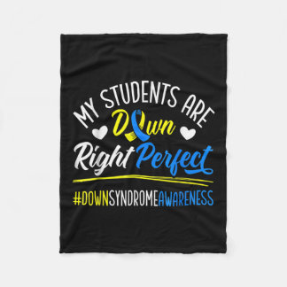 Mijn studenten zijn helemaal onderaan perfect synd fleece deken