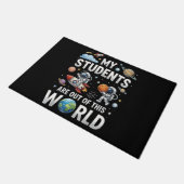 Mijn studenten zijn in deze ruimte wereld deurmat (Schuin)