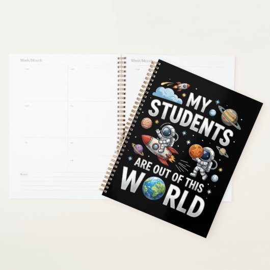 Mijn studenten zijn in deze ruimte wereld planner (Display)