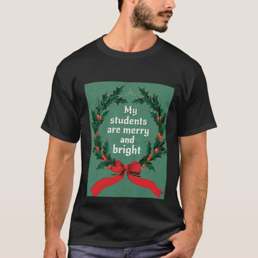 MIJN STUDENTEN ZIJN MERRY EN KLEINE T-Shirt (Voorkant)