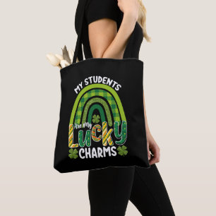 Mijn studenten zijn mijn geluksbrengers St. Patric Tote Bag