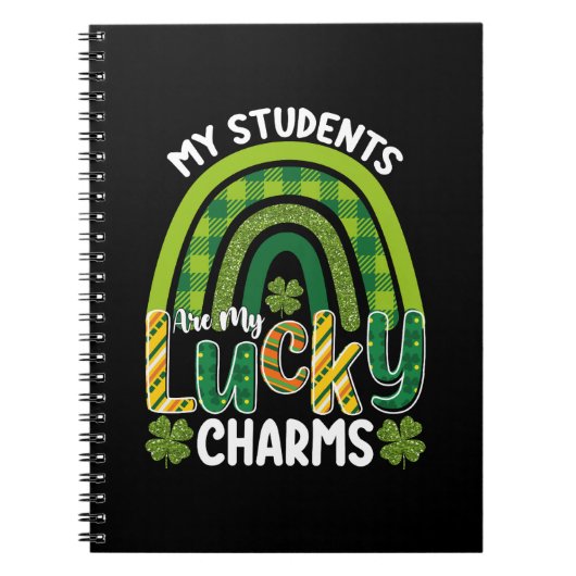 Mijn studenten zijn mijn gelukzalige Sint Patrick' Notitieboek (Voorkant)