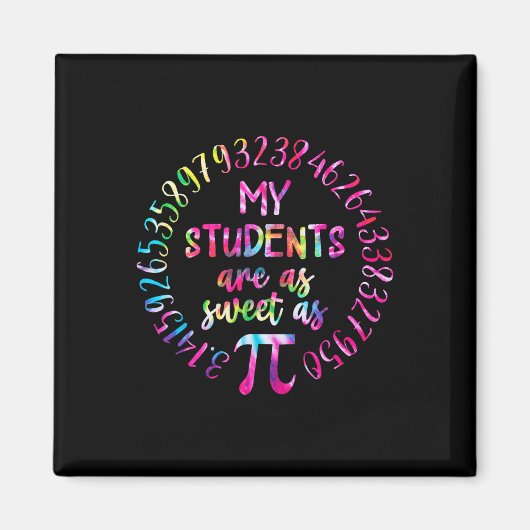 Mijn studenten zijn net zo lief als docent Wiskund Magneet (Voorkant)