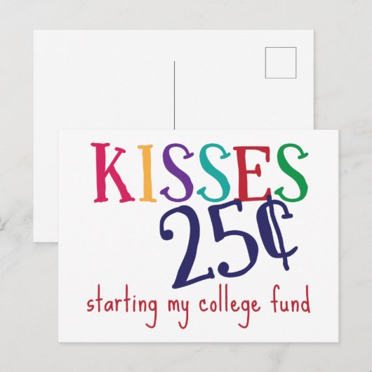 Mijn studiefonds briefkaart (Voorkant / Achterkant)