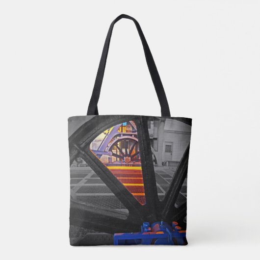 Mijn stukje mystiek tote bag (Achterkant)