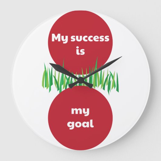 Mijn succes is mijn doel NL Grote Klok (Voorkant)