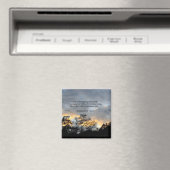 Mijn Sunset Sky / Tagore citaten Magneet (Insitu (Vaatwasser))