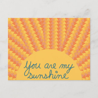 Mijn Sunshine Briefkaart