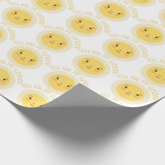 Mijn Sunshine Cadeaupapier (Hoek)