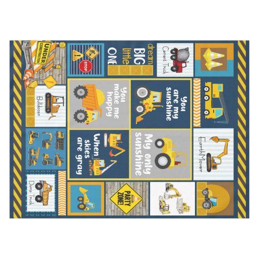 Mijn Sunshine Dream Big Little One Tafelkleed (Voorkant (Horizontaal))