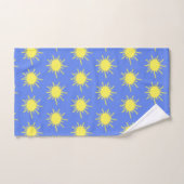 Mijn Sunshine Hand Towel (Sky Blue & Yellow) Handdoek (Handdoek)