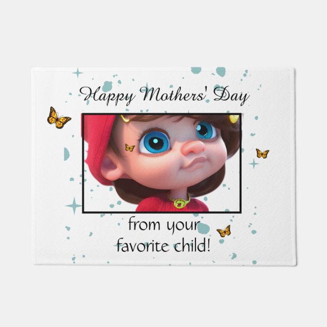 Mijn Super Cool mama Deurmat (Voorkant)