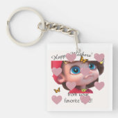 Mijn Super Cool mama Sleutelhanger (voorkant)