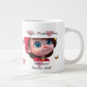 Mijn super coole moeder grote koffiekop (Rechts)