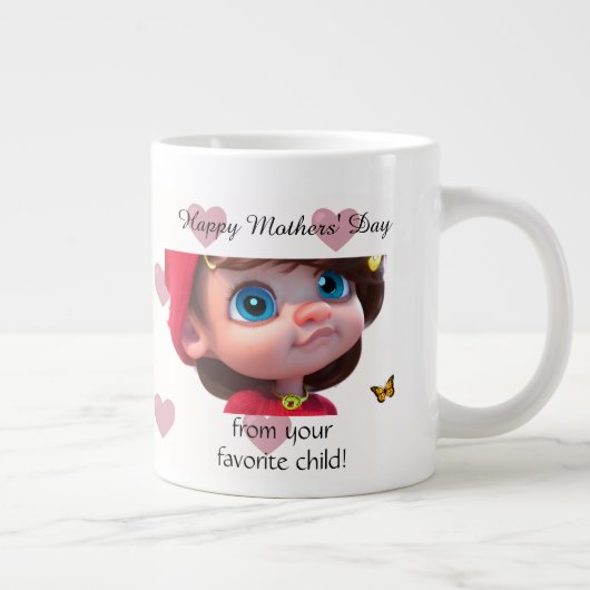 Mijn super coole moeder grote koffiekop (Rechts)