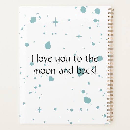 Mijn super coole moeder planner (Achterkant)