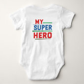 Mijn Super Hero Romper (Achterkant)