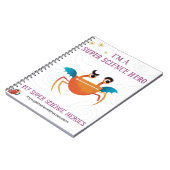 Mijn Super Science-notebook - Oranje minion Notitieboek (Linkerzijde)