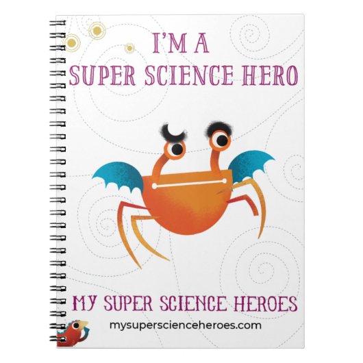 Mijn Super Science-notebook - Oranje minion Notitieboek (Voorkant)
