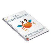 Mijn Super Science-notebook - Oranje minion Notitieboek (Rechterzijde)