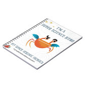 Mijn Super Science-notebook - Oranje minion Notitieboek (Linkerzijde)