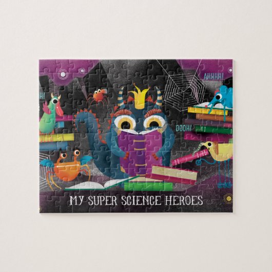 Mijn Super Science-puzzel - Minionen Legpuzzel (Horizontaal)