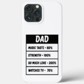 Mijn super vader Case-Mate iPhone case (Achterkant)