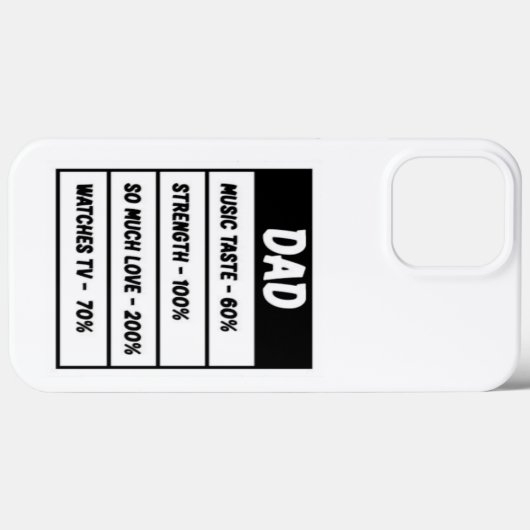 Mijn super vader Case-Mate iPhone case (Achterkant (horizontaal))