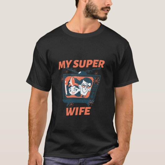 Mijn Super Vrouw T-shirt (Voorkant)