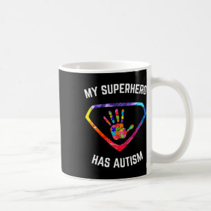 Mijn superheld heeft kennis met autisme koffiemok