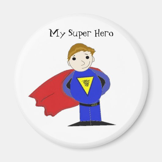 Mijn Superheld Magneet (Voorkant)