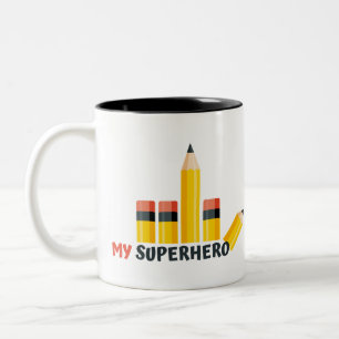Mijn superheld Pencil Power Mok