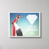Mijn superheld Vaderdag Canvas foto's (Voorkant)